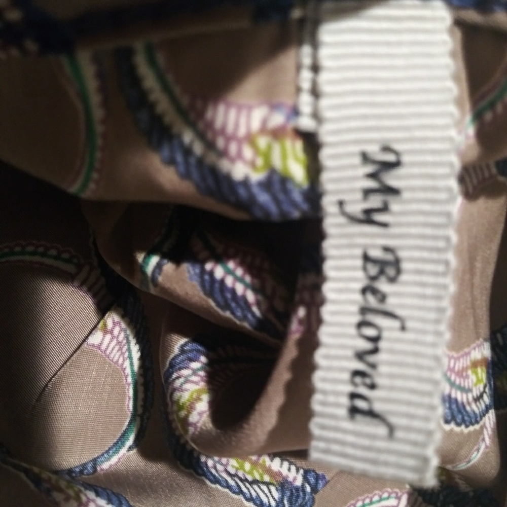 NWOT My Beloved Print Dress - Picture 6 of 6